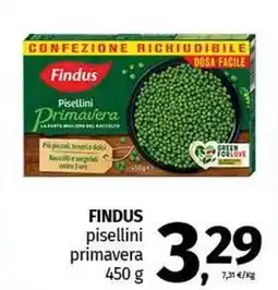 Pam FINDUS pisellini primavera offerta