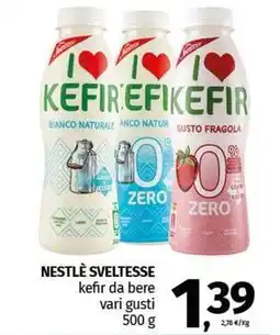 Pam NESTLÈ SVELTESSE kefir da bere vari gusti offerta