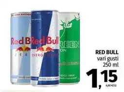 Pam RED BULL vari gusti offerta