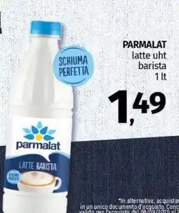 Pam PARMALAT latte uht barista offerta