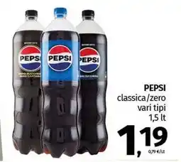 Pam PEPSI classica/zero vari tipi offerta