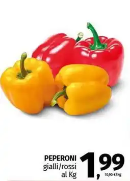 Pam PEPERONI gialli/rossi offerta