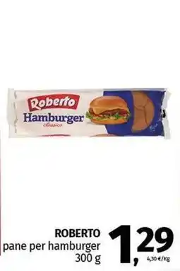 Pam ROBERTO pane per hamburger offerta