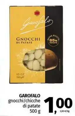 Pam GAROFALO gnocchi/chicche di patate offerta