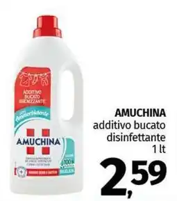 Pam AMUCHINA additivo bucato disinfettante offerta