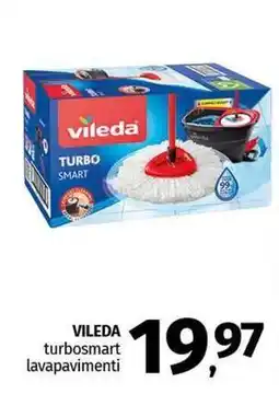 Pam VILEDA turbosmart lavapavimenti offerta