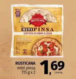 Pam RUSTICANA mini pinsa offerta