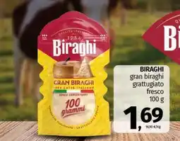 Pam BIRAGHI gran biraghi grattugiato fresco offerta