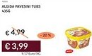 Prezzemolo e Vitale Algida pavesini tubs offerta