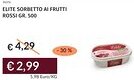 Prezzemolo e Vitale Elite sorbetto ai frutti rossi offerta