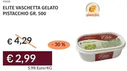 Prezzemolo e Vitale Elite vaschetta gelato pistacchio offerta