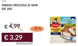 Prezzemolo e Vitale Findus croccole ai semi offerta