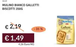 Prezzemolo e Vitale Mulino bianco galletti biscotti offerta
