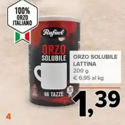 Todis Rafael Orzo italiano lattina offerta