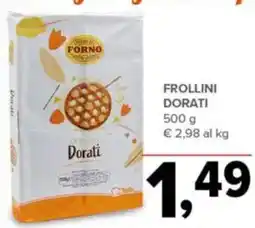 Todis Tesori del forno frollini dorati offerta