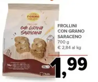Todis Tesori del forno frollini con grano saraceno offerta