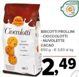 Todis Tesori del forno biscotti frollini offerta