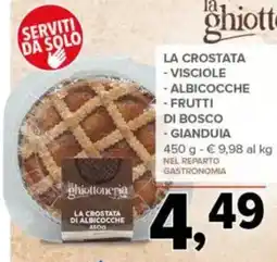 Todis La crostata di albicocche offerta