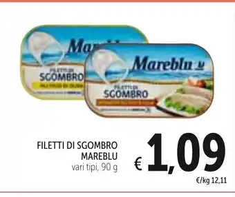Spazio Conad Mareblu Filetti Di Sgombro 90g offerta