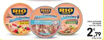 Rio Mare Insalatissime vari tipi, 220g