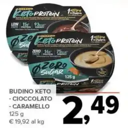 Todis Budino keto - cioccolato - caramello offerta