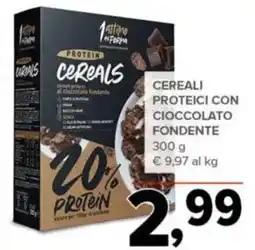 Todis Cereali proteici con cioccolato fondente offerta