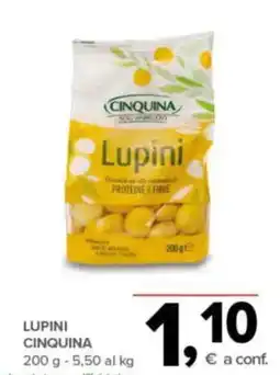 Todis Lupini CINQUINA offerta