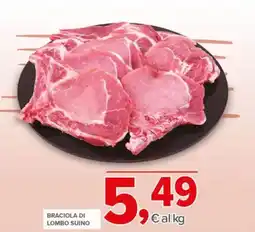 Todis Braciola di lombo suino offerta