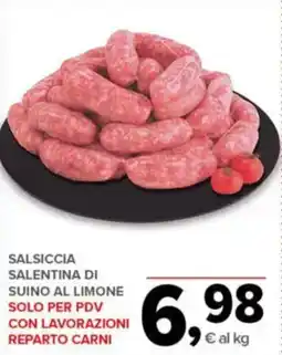 Todis Salsiccia salentina di suino al limone offerta