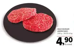 Todis Maxi burger americano offerta