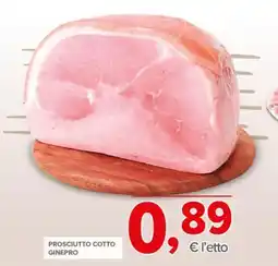 Todis Prosciutto cotto ginepro offerta