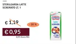 Prezzemolo e Vitale Sterilgarda latte scremato offerta
