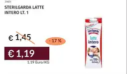 Prezzemolo e Vitale Sterilgarda latte intero offerta