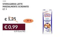 Prezzemolo e Vitale Sterilgarda latte parzialmente scremato offerta