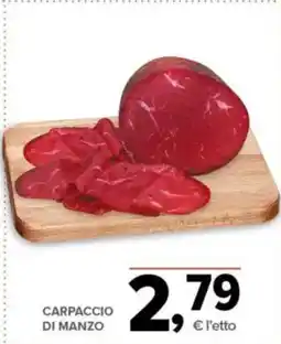 Todis Carpaccio di manzo offerta