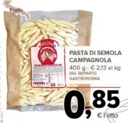 Todis Pasta di semola campagnola offerta