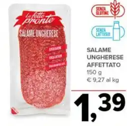 Todis Salame ungherese affettato offerta