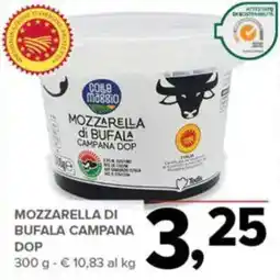 Todis Colle maggio mozzarella di bufala campana DOP offerta