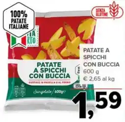 Todis Bonta dell orto patate a spicchi con buccia offerta