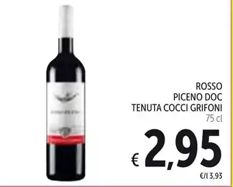 Spazio Conad Rosso Piceno Doc Tenuta Cocci Grifoni 75cl offerta