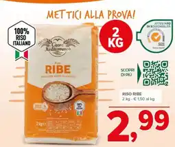 Todis Cuore mediterraneo riso ribe offerta