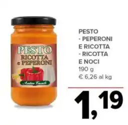 Todis Pesto peperoni e ricotta offerta