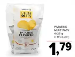Todis Patatine multipack CHIPS&LIPS offerta