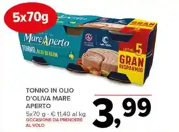 Todis Tonno in olio d'oliva MARE APERTO offerta