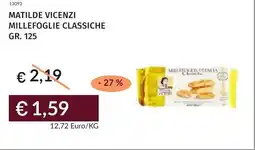 Prezzemolo e Vitale Matilde vicenzi millefoglie classiche offerta