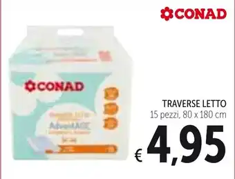 Spazio Conad Traverse Letto 15 pezzi, 80 x 180cm offerta