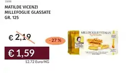 Prezzemolo e Vitale Matilde vicenzi millefoglie glassate offerta