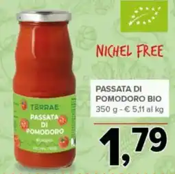 Todis Terrae passata di pomodoro bio offerta