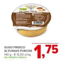 Todis Sugo fresco ai funghi porcini offerta