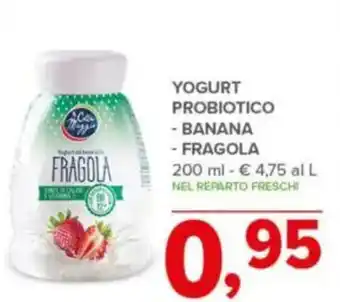 Todis Colle maggio yogurt probiotico-fragola offerta
